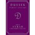 Woodhouse Family Cellars Dussek Syrah 2012 Front Label