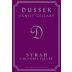 Woodhouse Family Cellars Dussek Syrah 2013 Front Label
