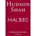 Woodhouse Family Cellars Hudson Shah Malbec 2013 Front Label