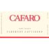 Cafaro Cellars Cabernet Sauvignon 2008 Front Label