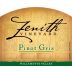 Zenith Vineyards Pinot Gris 2014 Front Label