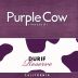 Purple Cow Vineyards Durif Reserve 2012 Front Label