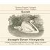 Joseph Swan Trenton Estate Vineyard Syrah 2001 Front Label