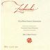 Zichichi Family Vineyard and Winery Old Vine Estate Zinfandel 2008 Front Label