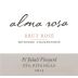 Alma Rosa Brut Rose Sparkling 2013 Front Label