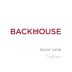 BackHouse Wines Pinot Noir 2015 Front Label