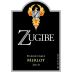 Zugibe Vineyards Merlot 2010 Front Label