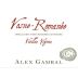 Alex Gambal Vosne-Romanee Vieilles Vignes 2012 Front Label