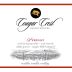 Cougar Crest Syrillo Red 2010 Front Label