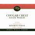 Cougar Crest Estate Reserve Syrah 2006 Front Label