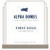 Alpha Domus First Solo Barrique Fermented Chardonnay 2012 Front Label