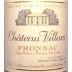 Chateau Villars Fronsac 1995 Front Label