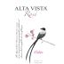 Alta Vista Malbec Rose 2015 Front Label