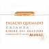 Alvear Bodega Palacio Quemado Crianza 2013 Front Label