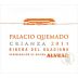 Alvear Bodega Palacio Quemado Crianza 2011 Front Label