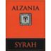 Alzania Syrah 2010 Front Label