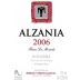 Alzania Finca la Moneda 2006 Front Label