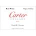 Carter Cellars Hossfeld Coliseum Red Blend 2010 Front Label