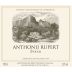 Anthonij Rupert Syrah 2011 Front Label