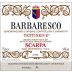 Scarpa Tettineive Barbaresco 2001 Front Label