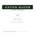 Anton Bauer Rose 2014 Front Label