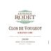 Antonin Rodet Clos de Vougeot Grand Cru 2009 Front Label