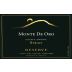 Monte de Oro Vista del Monte Vineyard Reserve Syrah 2011 Front Label