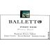 Balletto Winery Winery Block Pinot Noir 2012 Front Label