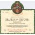 Domaine Raoul Gautherin & Fils Chablis Vaillons Premier Cru 2014 Front Label