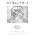 Arrayan Syrah 2009 Front Label