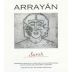 Arrayan Syrah 2004 Front Label