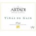 Artadi Vinas de Gain Blanco 2015 Front Label