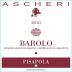 Ascheri Pisapola Barolo 2010 Front Label