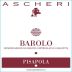 Ascheri Pisapola Barolo 2011 Front Label