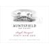 Auntsfield Estate Single Vineyard Pinot Noir 2010 Front Label