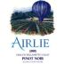 Airlie Pinot Noir 1996 Front Label