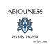 Abiouness Wines Stanly Ranch Pinot Noir 2014 Front Label