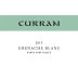 Curran Grenache Blanc 2013 Front Label