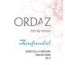 Ordaz Family Wines Montecillo Vineyard Zinfandel 2014 Front Label