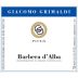 Giacomo Grimaldi Barbera d'Alba Pistin 2014 Front Label