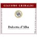 Giacomo Grimaldi Dolcetto d'Alba 2012 Front Label