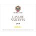 Rivetto Borea Nascetta 2014 Front Label