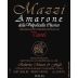 Roberto Mazzi Castel Amarone della Valpolicella Classico 2010 Front Label