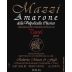 Roberto Mazzi Castel Amarone della Valpolicella Classico 2003 Front Label