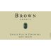 Brown Estate Chiles Valley Zinfandel 2015 Front Label