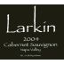 Larkin Wines Cabernet Sauvignon 2004 Front Label