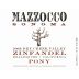 Mazzocco Pony Zinfandel 2006 Front Label