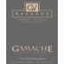 Gamache Vintners Heritage Series Reserve Cabernet Sauvignon 2009 Front Label