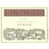 Burgess Syrah 2001 Front Label