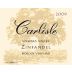 Carlisle Bedrock Vineyard Zinfandel 2009 Front Label